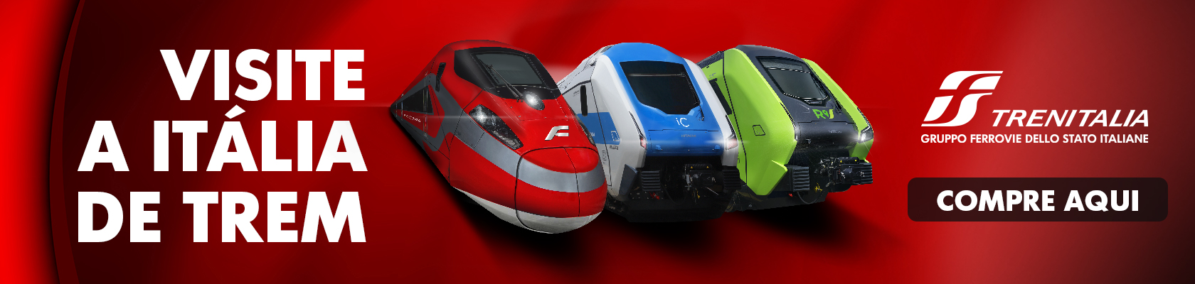 Trenitalia: Visite a Itália de trem